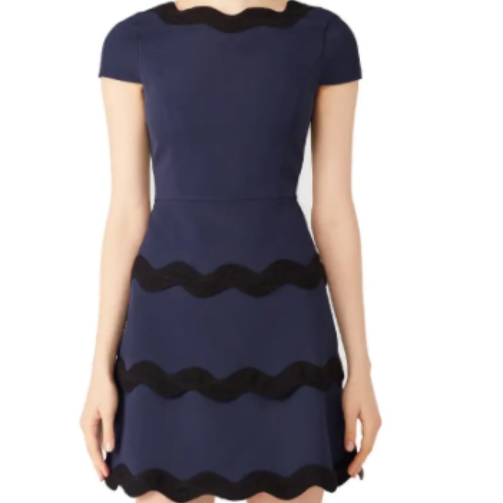 Sail to Sable Blue Ric Rac Dress 10